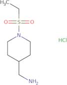 [1-(Ethanesulfonyl)piperidin-4-yl]methanamine hydrochloride