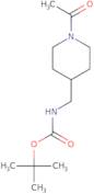 tert-Butyl N-[(1-acetylpiperidin-4-yl)methyl]carbamate