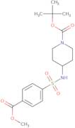 tert-Butyl 4-(4-(methoxycarbonyl)phenylsulfonamido)piperidine-1-carboxylate