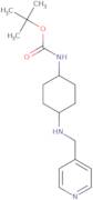 tert-Butyl N-[4-(pyridin-4-ylmethylamino)cyclohexyl]carbamate