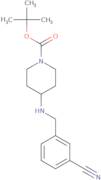 tert-Butyl 4-(3-cyanobenzylamino)piperidine-1-carboxylate