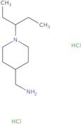 [1-(Pentan-3-yl)piperidin-4-yl]methanamine dihydrochloride