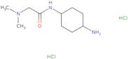 N-(4-Aminocyclohexyl)-2-(dimethylamino)acetamide dihydrochloride