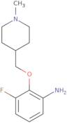 3-Fluoro-2-[(1-methylpiperidin-4-yl)methoxy]aniline