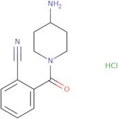 2-(4-Aminopiperidine-1-carbonyl)benzonitrile hydrochloride