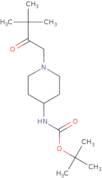 tert-Butyl 1-(3,3-dimethyl-2-oxobutyl)piperidin-4-ylcarbamate