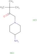 1-(4-Aminopiperidin-1-yl)-3,3-dimethylbutan-2-one dihydrochloride