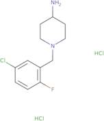 1-(5-Chloro-2-fluorobenzyl)piperidin-4-amine dihydrochloride