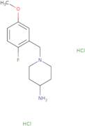 1-(2-Fluoro-5-methoxybenzyl)piperidin-4-amine dihydrochloride