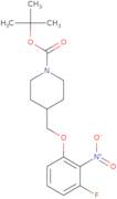 tert-Butyl 4-[(3-fluoro-2-nitrophenoxy)methyl]piperidine-1-carboxylate