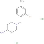 1-(2-Fluoro-4-methylbenzyl)piperidin-4-amine dihydrochloride