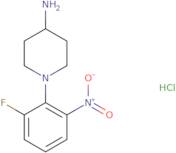 1-(2-Fluoro-6-nitrophenyl)piperidin-4-amine hydrochloride