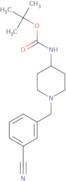 tert-Butyl 1-(3-cyanobenzyl)piperidin-4-ylcarbamate