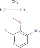 3-Fluoro-2-(neopentyloxy)aniline