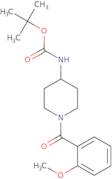 tert-Butyl 1-(2-methoxybenzoyl)piperidin-4-ylcarbamate