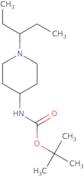 tert-Butyl 1-(pentan-3-yl)piperidin-4-ylcarbamate