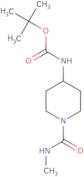 tert-Butyl 1-(methylcarbamoyl)piperidin-4-ylcarbamate