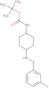 tert-Butyl N-[4-[(3-fluorophenyl)methylamino]cyclohexyl]carbamate