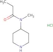 N-Methyl-N-(piperidin-4-yl)propionamidehydrochloride