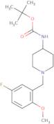 tert-Butyl 1-(5-fluoro-2-methoxybenzyl)piperidin-4-ylcarbamate