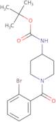 tert-Butyl 1-(2-bromobenzoyl)piperidin-4-ylcarbamate