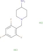 1-(2,4,6-Trifluorobenzyl)piperidin-4-amine dihydrochloride