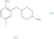 1-(5-Fluoro-2-methylbenzyl)piperidin-4-amine dihydrochloride