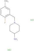 1-(2-Fluoro-5-methylbenzyl)piperidin-4-amine dihydrochloride