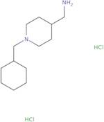 [1-(Cyclohexylmethyl)piperidin-4-yl]methanamine dihydrochloride