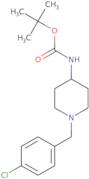 tert-Butyl 1-(4-chlorobenzyl)piperidin-4-ylcarbamate