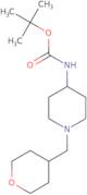 tert-Butyl 1-[(tetrahydro-2H-pyran-4-yl)methyl]piperidin-4-ylcarbamate