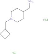 [1-(Cyclobutylmethyl)piperidin-4-yl]methanamine dihydrochloride