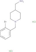 [1-(2-Bromobenzyl)piperidin-4-yl]methanamine dihydrochloride