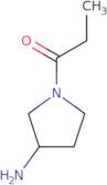 1-[(3S)-3-Aminopyrrolidin-1-yl]propan-1-one