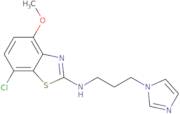 N-(3-(1H-Imidazol-1-yl)propyl)-7-chloro-4-methoxybenzo[D]thiazol-2-amine