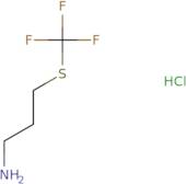 3-[(Trifluoromethyl)sulfanyl]propan-1-amine hydrochloride