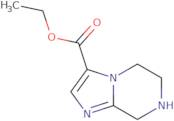 Ethyl 5H,6H,7H,8H-imidazo[1,2-a]pyrazine-3-carboxylate