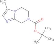 tert-Butyl 3-methyl-5H,6H,7H,8H-imidazo[1,2-a]pyrazine-7-carboxylate