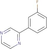 2-(3-Fluorophenyl)pyrazine
