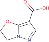 2H,3H-Pyrazolo[3,2-b][1,3]oxazole-7-carboxylic acid