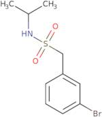 1-(3-Bromophenyl)-N-isopropylmethanesulfonamide