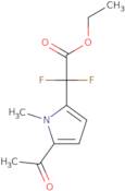 Ethyl 2-(5-acetyl-1-methyl-1H-pyrrol-2-yl)-2,2-difluoroacetate