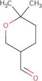 6,6-Dimethyltetrahydro-2H-pyran-3-carbaldehyde