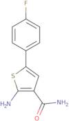 2-Amino-5-(4-fluorophenyl)thiophene-3-carboxamide