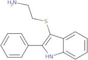 2-(2-Phenyl-1H-indol-3-ylsulfanyl)-ethylamine