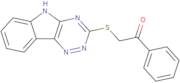 1-Phenyl-2-{5H-[1,2,4]triazino[5,6-b]indol-3-ylsulfanyl}ethan-1-one