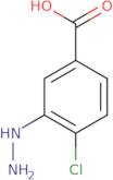 4-Chloro-3-hydrazinylbenzoic acid