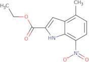 Ethyl 4-methyl-7-nitro-1H-indole-2-carboxylate