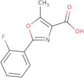 2-(2-Fluorophenyl)-5-methyl-1,3-oxazole-4-carboxylic acid