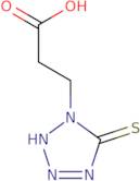 3-(5-Sulfanyl-1H-1,2,3,4-tetrazol-1-yl)propanoic acid